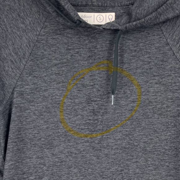 Outdoor Voices Gray Pullover Hoodie Small - Picture 3 of 6